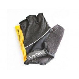 Перчатки велосипедные Lynx Pro black/yellow