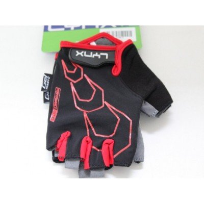 Перчатки велосипедные Lynx Race black/red - фото 27769