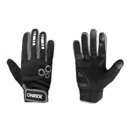 Велоперчатки Onride Pleasure 20 black/grey