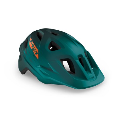 Шлем велосипедный MET Echo CE alpine green orange matt - фото 22951