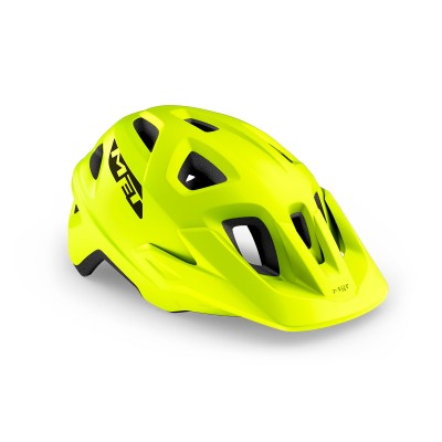 Шлем велосипедный MET Echo CE lime green matt - фото 28000
