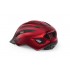 Шлем велосипедный MET Downtown CE red glossy