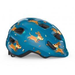 Шлем велосипедный Met Hooray CE blue teckel/glossy