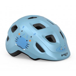 Шолом велосипедний Met Hooray CE pale blue hippo/glossy