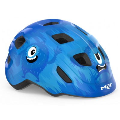 Шлем велосипедный Met Hooray CE blue monsters/glossy - фото 25890