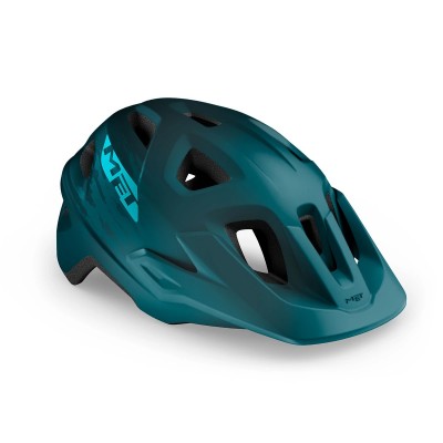 Шлем велосипедный MET Echo CE petrol blue matt - фото 27997