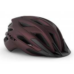 Шлем велосипедный MET Crossover CE New burgundy/matt