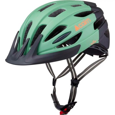 Шлем велосипедный Cairn Fusion Led USB green clay/black - фото 27979