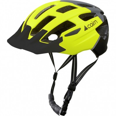 Шлем велосипедный Cairn Prism XTR II black/neon yellow - фото 23170