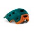 Шлем велосипедный MET Terranova CE alpine green/orange matt glossy