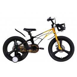 Велосипед Space Kid Andromeda DD MG 18" рама-10" жовтий/чорний