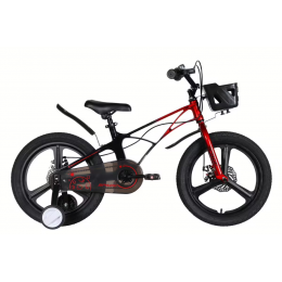 Велосипед Space Kid Andromeda DD MG 18" рама-10" красный/черный