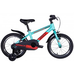 Велосипед Space Kid Geon BH ST 16" рама-9" бірюзово-червоний