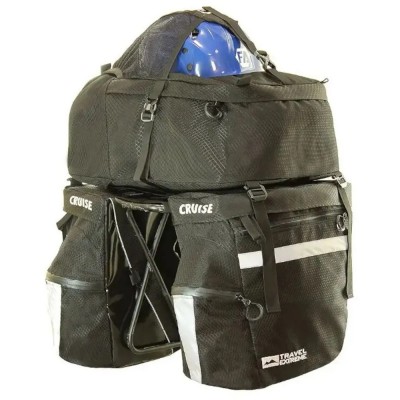 Велобаул Travel Extreme Cruise 50L black - фото 32054