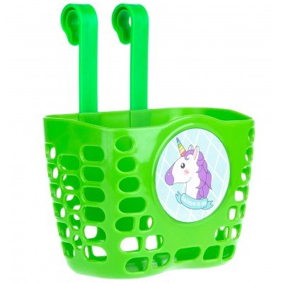 Корзина детская пластиковая на руль Onride Pony Mini 12–14" green - фото 32282