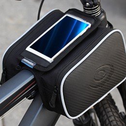 Сумка велосипедна під смартфон Roswheel Bicycle Double Frame Bag 12813l-A Сумка велосипедна під смартфон Roswheel Bicycle Double Frame Bag 12813l-A