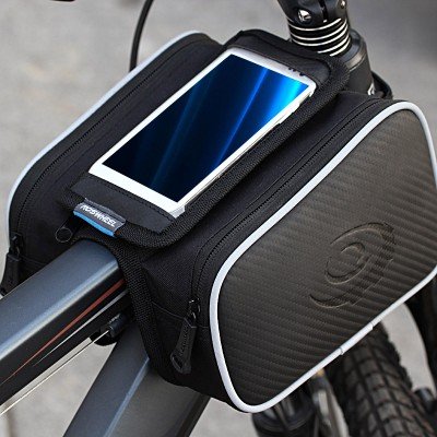 Сумка велосипедна під смартфон Roswheel Bicycle Double Frame Bag 12813l-A - фото 17380 Сумка велосипедна під смартфон Roswheel Bicycle Double Frame Bag 12813l-A - фото 17380