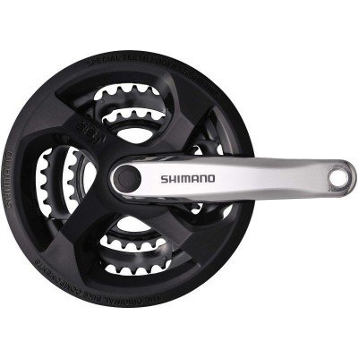 Шатуны Shimano FC-M131, 170mm 48х38х28 - фото 17529