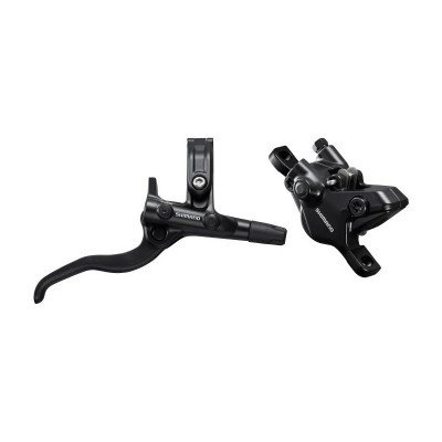 Гальмо гідравлічне дискове Shimano MT410-1 заднє (права ручка BL-M4100, каліпер BR-MT410, J-kit гідролінія 1700мм) - фото 25800