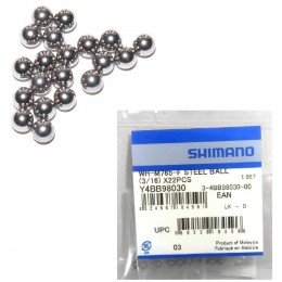 Шарики втулки Shimano WH-M765 (3/16") 22шт переднее колесо
