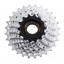 Трещотка инд. Sun Race M2A 6-k 14-28T nickel/black