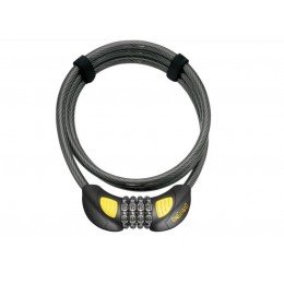 Замок OnGuard Terrier Combo GLO кодовый с LED-подсветкой 185см х 10мм (LCK-81-82) Замок OnGuard Terrier Combo GLO кодовый с LED-подсветкой 185см х 10мм (LCK-81-82)