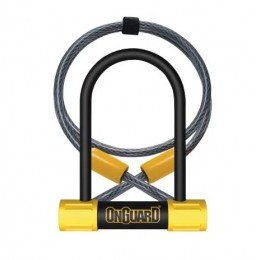 Замок U-образный OnGuard Bulldog Mini DT 90x140х13мм, 5 ключей Замок U-образный OnGuard Bulldog Mini DT 90x140х13мм, 5 ключей