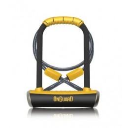 Замок U-образный OnGuard Pitbull DT 115x230х14мм, 5 ключей Замок U-образный OnGuard Pitbull DT 115x230х14мм, 5 ключей