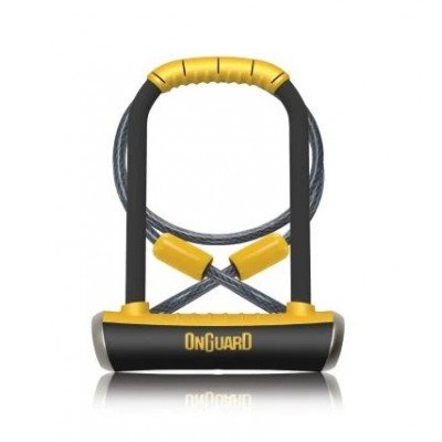 Замок U-образный OnGuard Pitbull DT 115x230х14мм, 5 ключей - фото 19867 Замок U-образный OnGuard Pitbull DT 115x230х14мм, 5 ключей - фото 19867