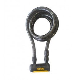 Замок OnGuard Revolver Coil Key 185смх15мм, 5 ключей Замок OnGuard Revolver Coil Key 185смх15мм, 5 ключей