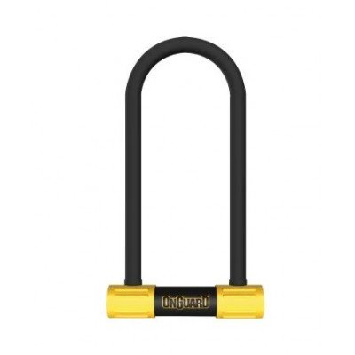 Замок U-образный с сигнализацией OnGuard Smart Alarm 100x258х14мм, 5 ключей - фото 19871