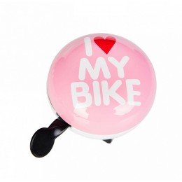 Звонок Green Cycle GBL-458 I love my bike