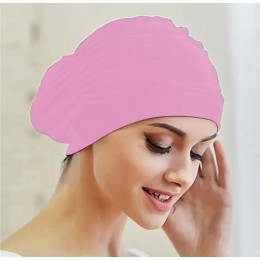 Шапочка для плавания Swim Cap Long Hair светло-розовый