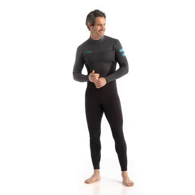 Гидрокостюм мужской длинный Jobe Perth Fullsuit 3/2mm Graphite Gray - фото 20387