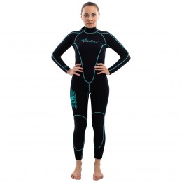 Гидрокостюм Marlin Malibu Lady 2.5 мм Black/Aqua blue