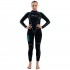 Гидрокостюм Marlin Malibu Lady 2.5 мм Black/Aqua blue