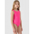 Детский сдельный купальник 4F USWSF074 hot pink neon