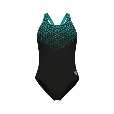 Купальник Arena Kikko V Swimsuit V Back Graphi 006650-508 - фото 30654