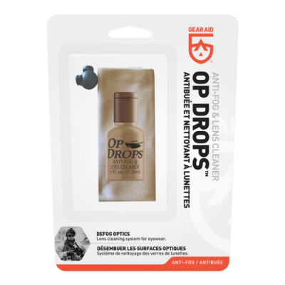 GA 44053 GA Op Drops 0,25 fl oz.(7.4ml) in Microfiber Bag антифог в мешочке из микрофибры (Gear Aid) - фото 30150