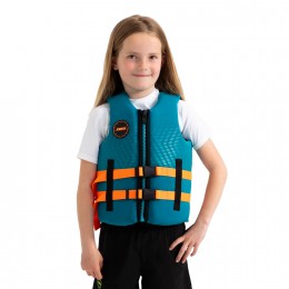 Жилет страховочный детский Jobe Neoprene Vest Youth Teal Жилет страховочный детский Jobe Neoprene Vest Youth Teal
