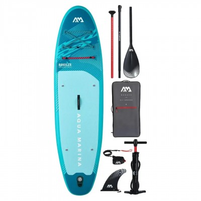 Доска надувная SUP-борд Aqua Marina Breeze 9′10″ All-around iSUP - фото 31524 Доска надувная SUP-борд Aqua Marina Breeze 9′10″ All-around iSUP - фото 31524