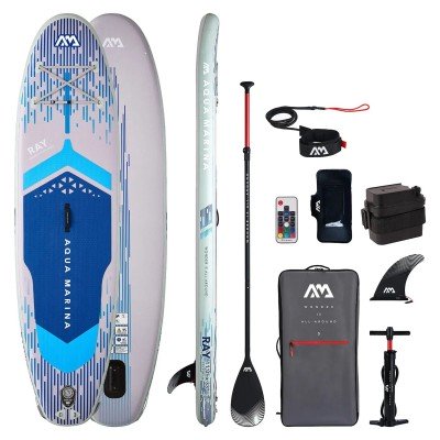 Надувная доска SUP с подсветкой Aqua Marina Ray iSUP 11'0" w/Ambient Light System - фото 31539