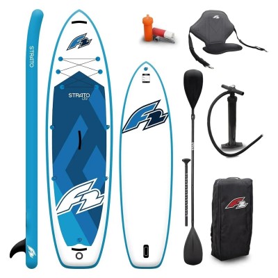 Надувная SUP доска-каяк F2 Strato limited edition set 11.5 blue 803460 - фото 32210