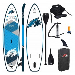 Дошка надувна SUP-борд F2 Strato 11.5 Blue