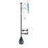 Весло для SUP дошки Egalis Swan Slim Fibre-Carbone/PFVM Vario Ø30mm L170-210cm Весло для SUP дошки Egalis Swan Slim Fibre-Carbone/PFVM Vario Ø30mm L170-210cm