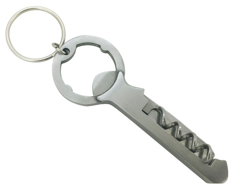 Купить Брелок-нож-штопор Munkees 3-function Corkscrew Opener 3456 18328 ...
